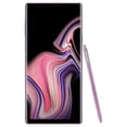 thumbnail image 1 of Restored Samsung Galaxy Note9 Unlocked 4G smartphone RAM 6 GB / 128 GB microSD slot OLED display 6.4" 2960 x 1440 pixels 2x rear cameras 12 MP, 12 MP front camera 8 MP lavender purple (Refurbished), 1 of 6