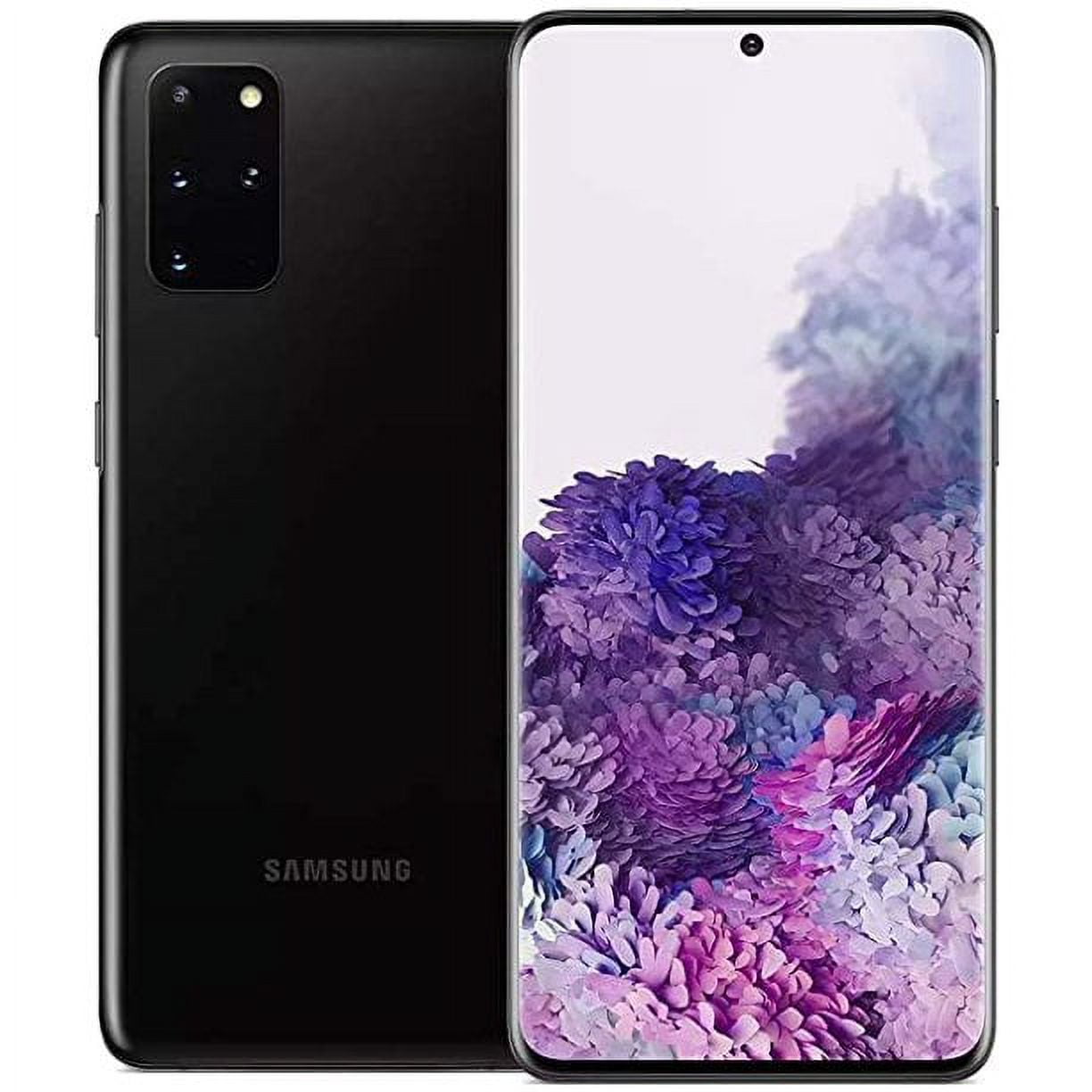 Restored Samsung Galaxy S20+ 5G 128GB Sprint/T-Mobile Locked Phone Cosmic Black - (Refurbished)