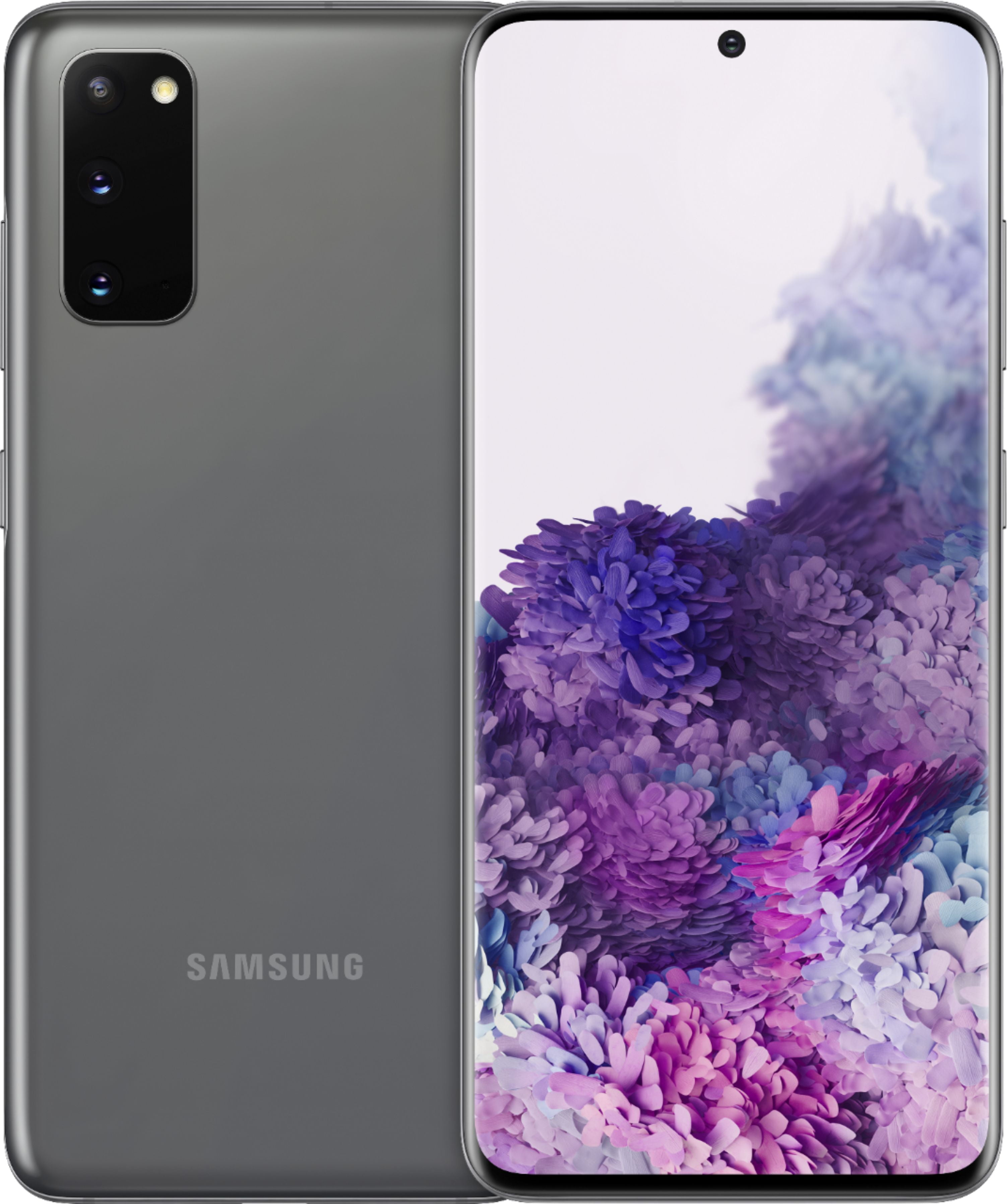 Restored Samsung Galaxy S20 5G Unlocked Cosmic Grey (Refurbished)