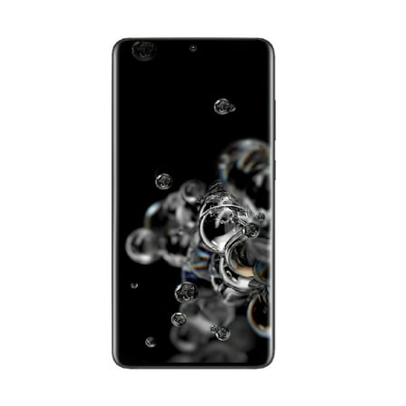 Restored Samsung Galaxy S20 6.9" 128GB Cosmic Black Ultra 5G LTE AT&T SM-G988U (Refurbished)