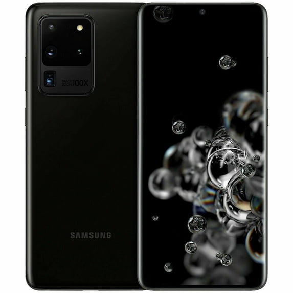 Restored Samsung Galaxy S20 Ultra 5G SM-G988U 128GB Cosmic Black Verizon Only (Refurbished)