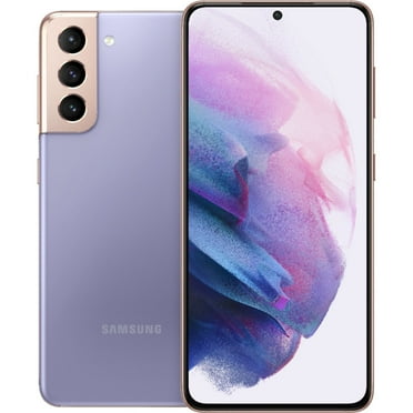 Restored Samsung Galaxy S21  5G G996U 128GB GSM/CDMA Unlocked (USA Version) Phantom Violet (Refurbished)