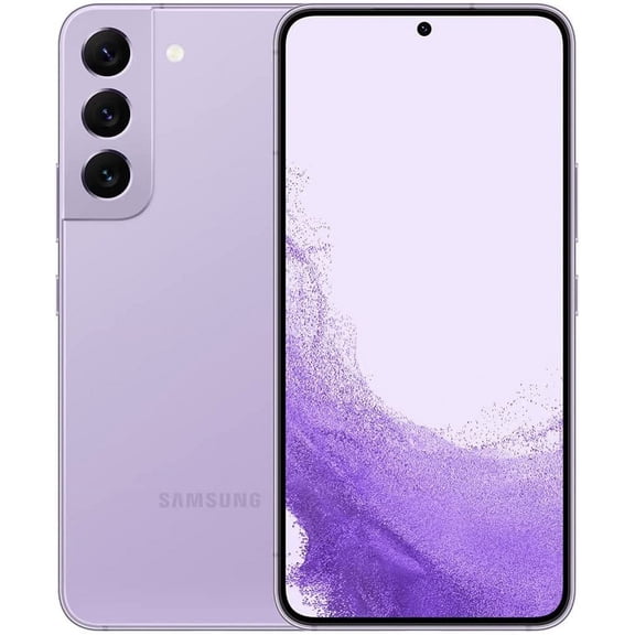 Restored US Cellular Only, Samsung, S901U, Cell Phones, Galaxy S22 5G 128GB 8GB RAM, Bora Purple/6.1 in
