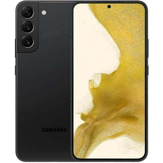 Restored Samsung Galaxy S22 SM-S901U AT&T Only 128GB Phantom Black