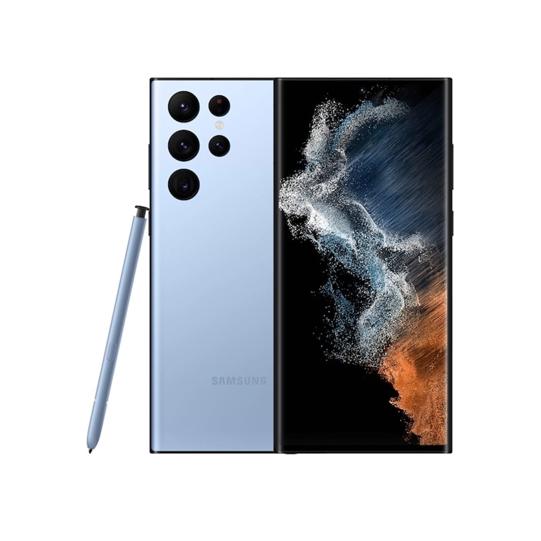 Restored Samsung Galaxy S22 Uiltra 256GB 6.8" 5G Fully&nbsp;Unlocked,&nbsp;Sky Blue (Refurbished)