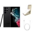 thumbnail image 1 of Restored Samsung Galaxy S22 Ultra 5G S908U (AT&T Only) 128GB Phantom Black w/ Gift Box (Refurbished), 1 of 5