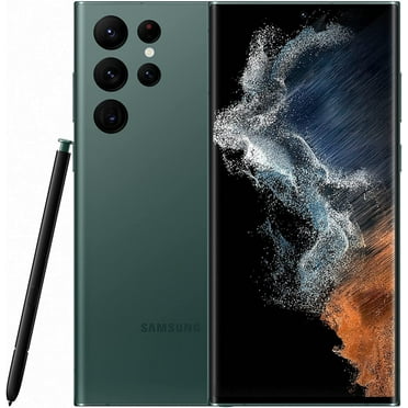 Restored Samsung Galaxy S22 Ultra 5G S908U (Fully Unlocked) 256GB Green (Refurbished)