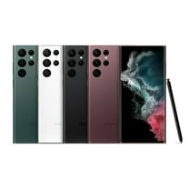 Restored Samsung Galaxy S22 Ultra 5G SM-S908U1 512GB White (US Model) - Factory Unlocked Cell Phone (Refurbished)