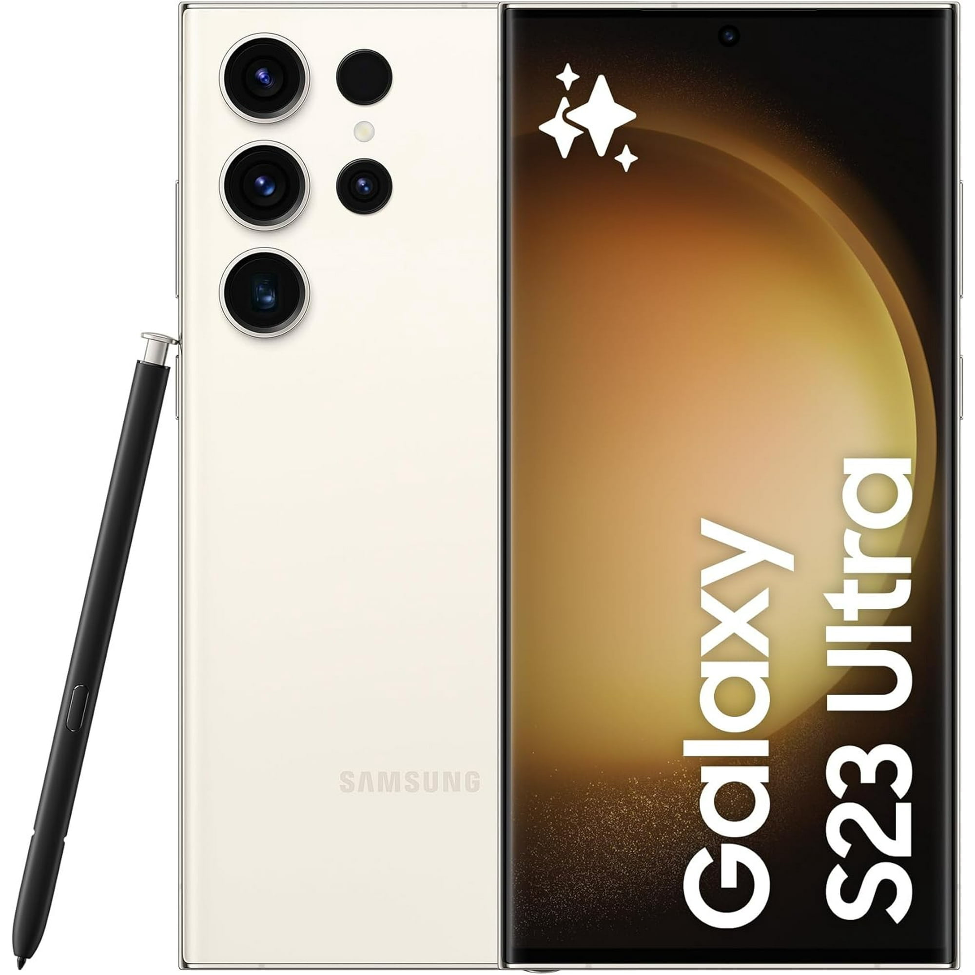 Restored Samsung Galaxy S23 Ultra 5G S918U (Unlocked) 256GB Cream (Refurbished)