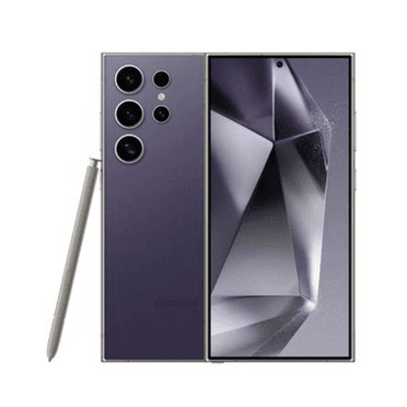 Restored Samsung Galaxy S24 Ultra SM-S928U T-Mobile Only 256GB Titanium Violet (Refurbished)