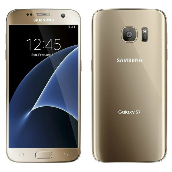 Restored Samsung Galaxy S7 G930A (GSM Unlocked) 32GB Gold Smartphone (Refurbished)