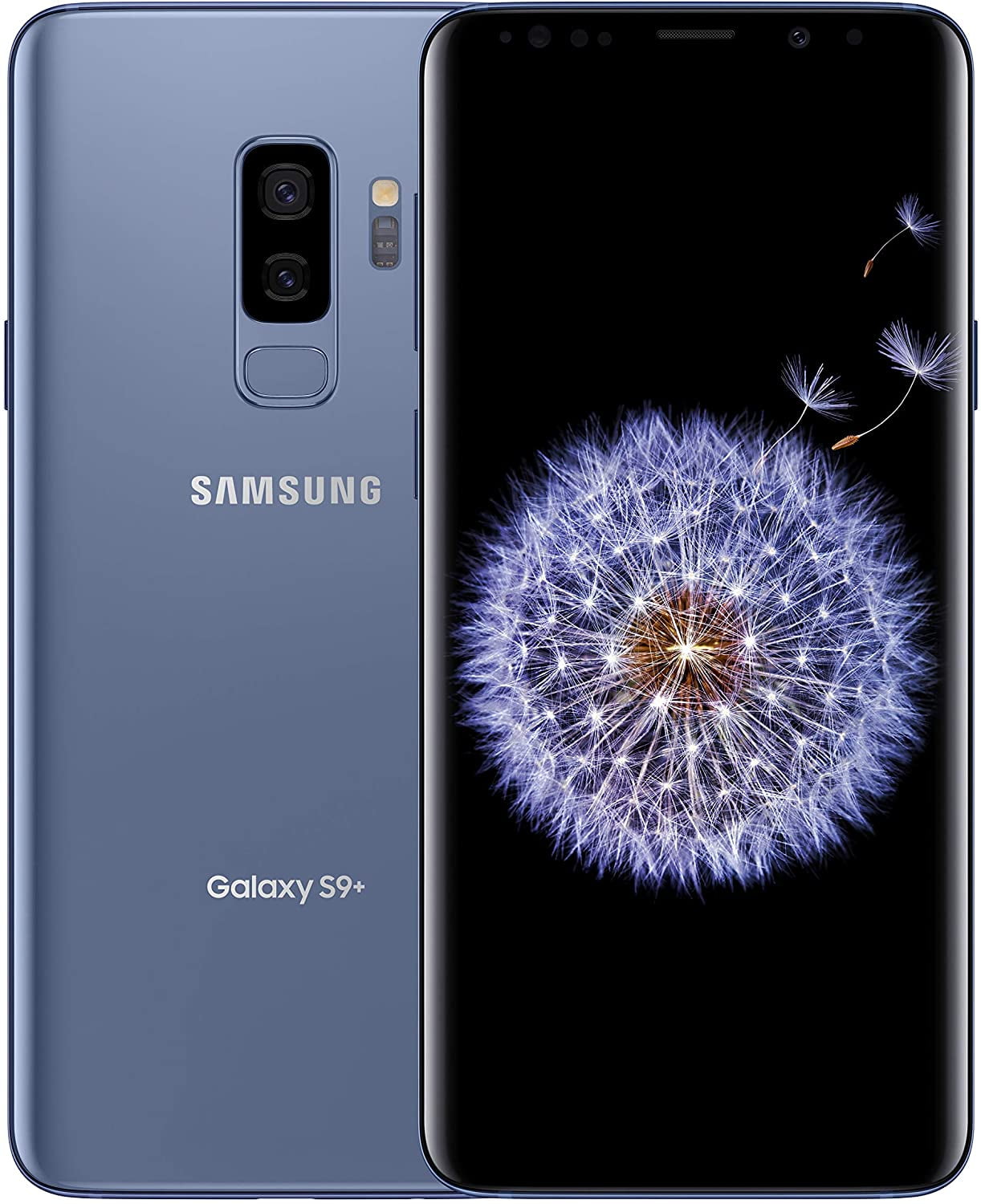 Restored Samsung Galaxy S9+, 64GB, Coral Blue For TMobile (Refurbished)