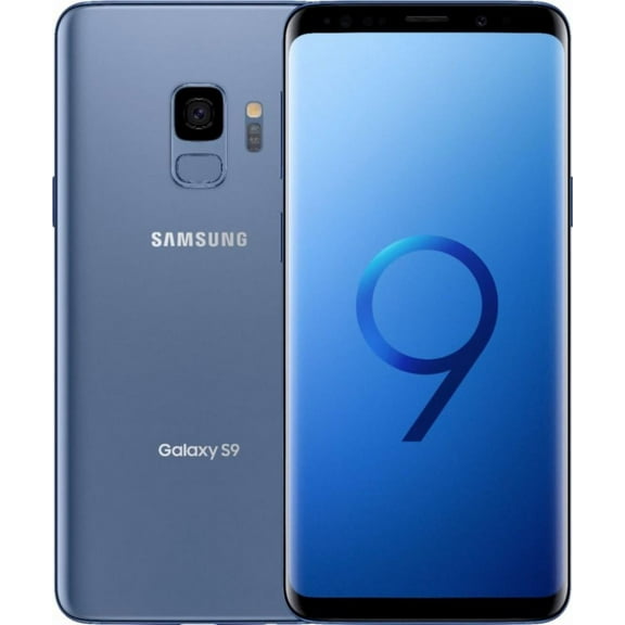 Restored Samsung Galaxy S9 G960U (AT&T Only) 64GB Coral Blue (Refurbished)