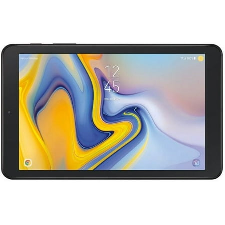 Restored Samsung Galaxy Tab A 8.0 (2018) 32GB Black SM-T387 Wi-Fi + Cellular (Refurbished)