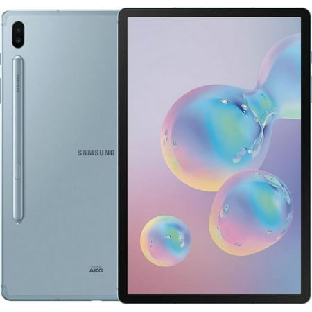 Restored Samsung Galaxy Tab S6 10.5" 128GB Cloud Blue WiFi SMT860NZBAXAR (Refurbished)
