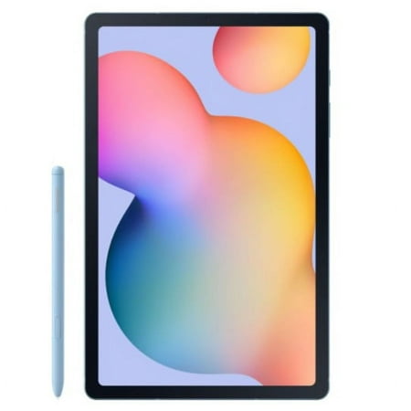 Restored Samsung Galaxy Tab S6 Lite 10.4-In 128GB Angora Blue Wi-Fi SM-P610NZBEXAR (Refurbished)