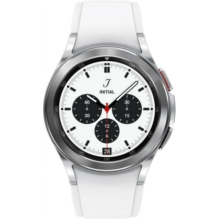 Restored Samsung Galaxy Watch 4 Classic 42mm, R880 (GPS Only) Stainless Steel (Refurbished)