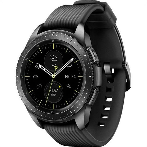 Restored Samsung Galaxy Watch (42mm) Black R815 GPS + LTE Smartwatch (Refurbished)