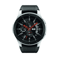 thumbnail image 1 of Restored Samsung Galaxy Watch 46mm GPS Bluetooth Unlocked LTE – Silver/Black SM-R805UZSAXAR (Refurbished), 1 of 5