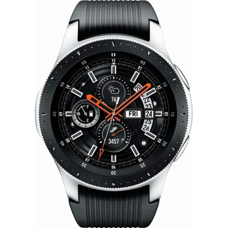 Restored Samsung Galaxy Watch (46mm) SM-R805 GPS + LTE Smartwatch Silver (Refurbished)