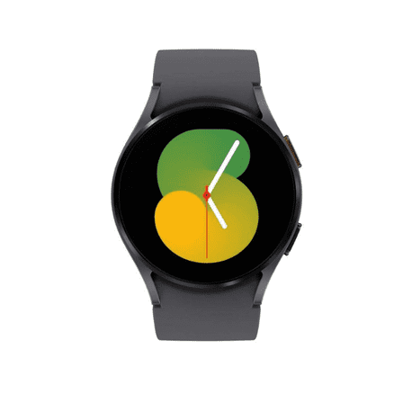 Restored Samsung Galaxy Watch 5 40mm WiFi + 4G LTE Gray Black Band (Refurbished)