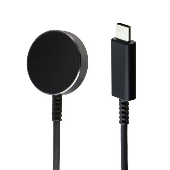Restored Samsung Galaxy Watch Charger (Fast Charging) - Black (Refurbished)