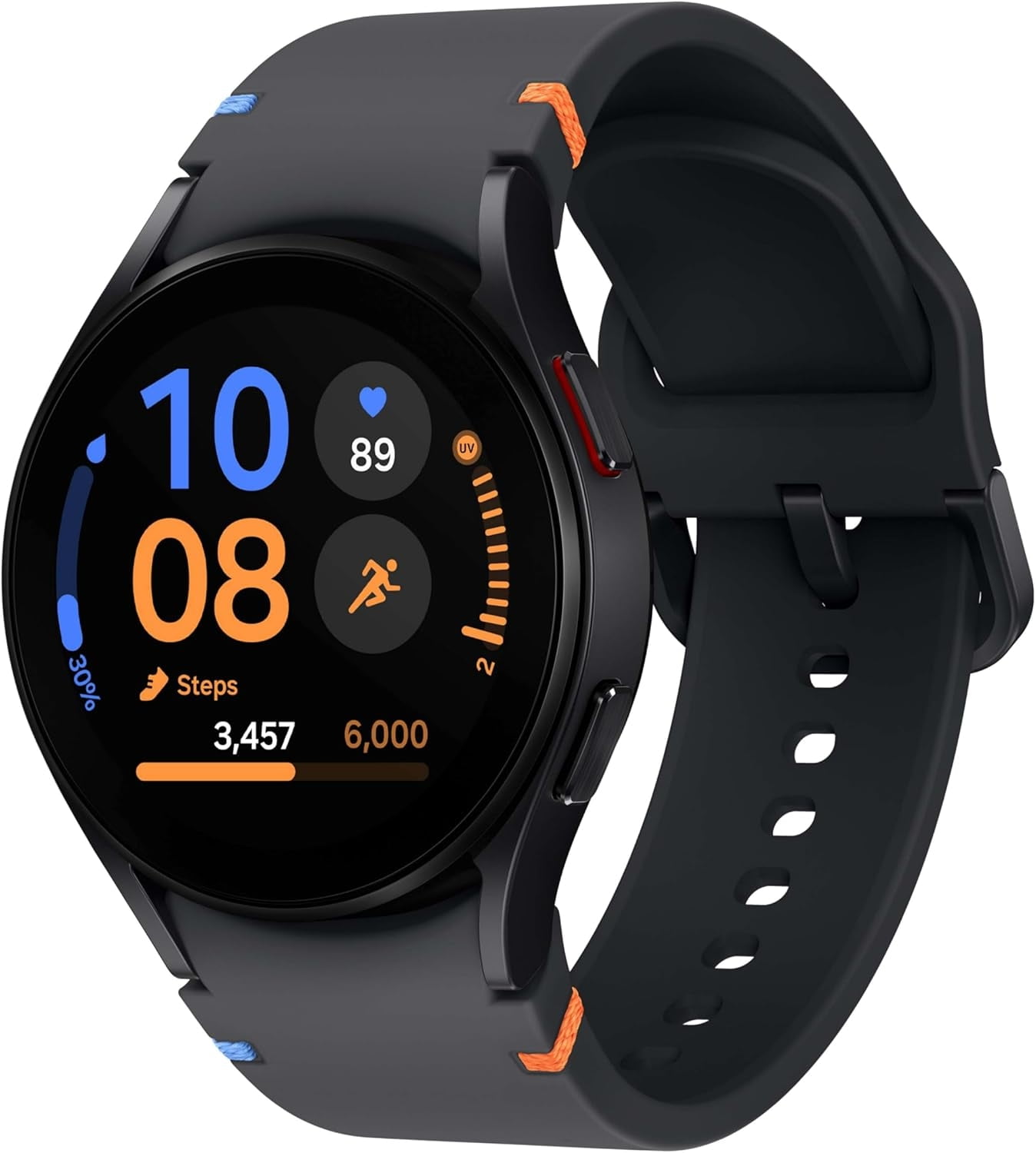 Restored Samsung - Galaxy Watch FE Smartwatch 40mm BT - Black SM-R861NZKAXAA [Manufacturer Refurbished]