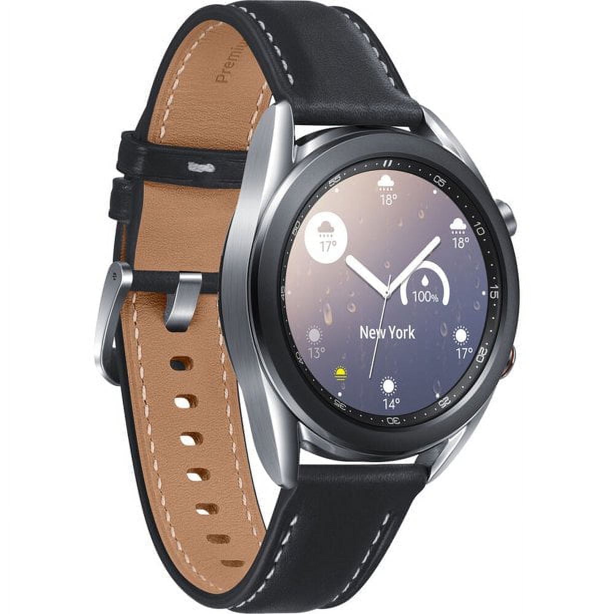 Restored Samsung - Galaxy Watch3 Smartwatch 41mm Stainless BT - Mystic  Silver SM-R850NZSAXAR (Refurbished)