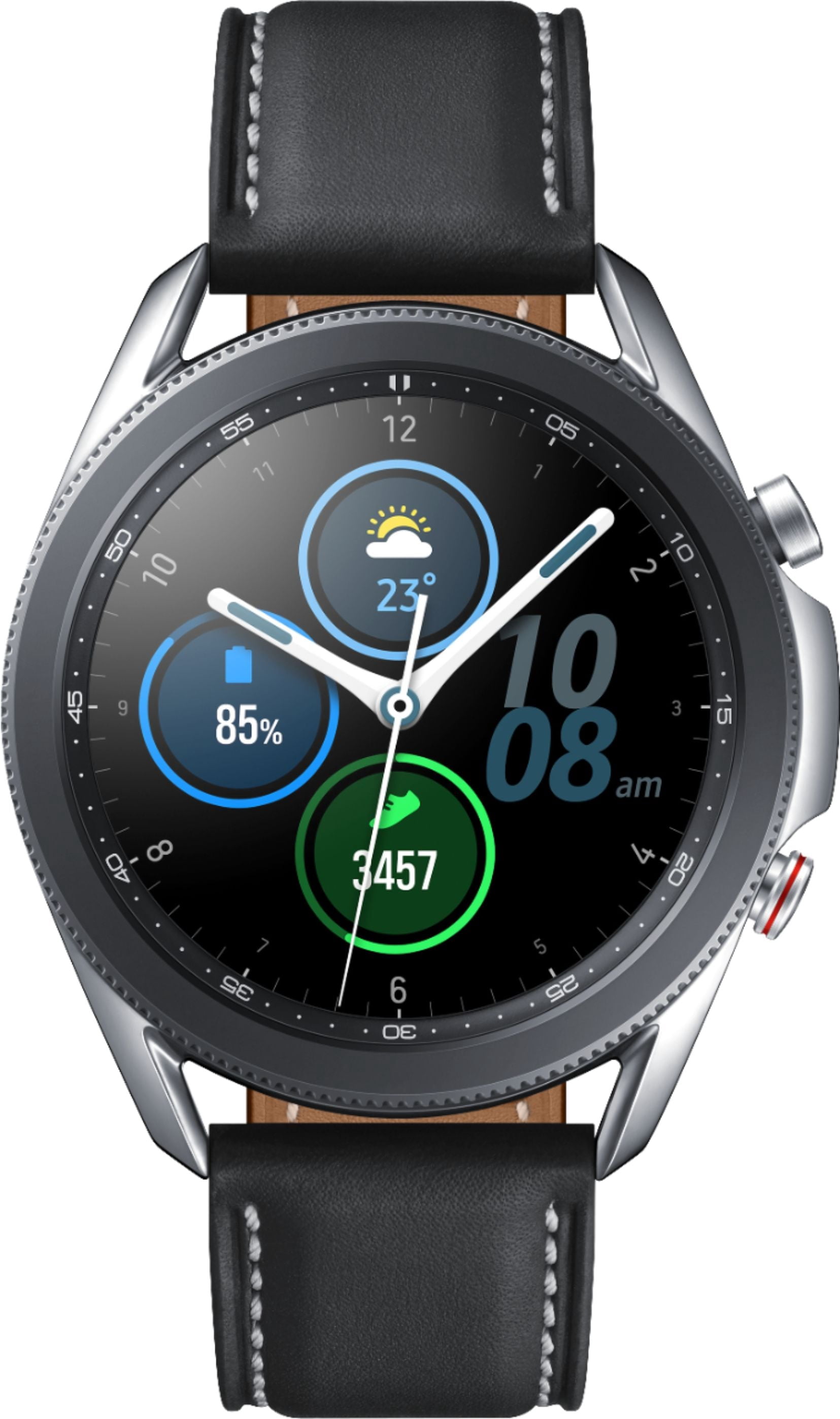 SAMSUNG Smartwatch, New Wearable - Galaxy Watch 3, 45mm Mystic