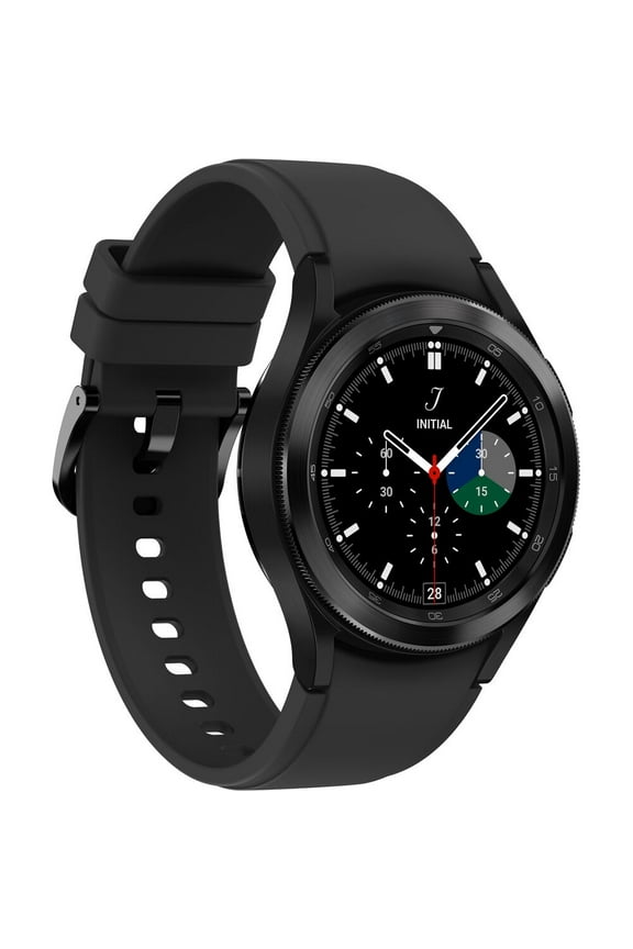 Restored Samsung Galaxy Watch4 Classic Smartwatch 42mm, Bluetooth/Wi-Fi, Black SM-R880NZKAXAA - (Refurbished)