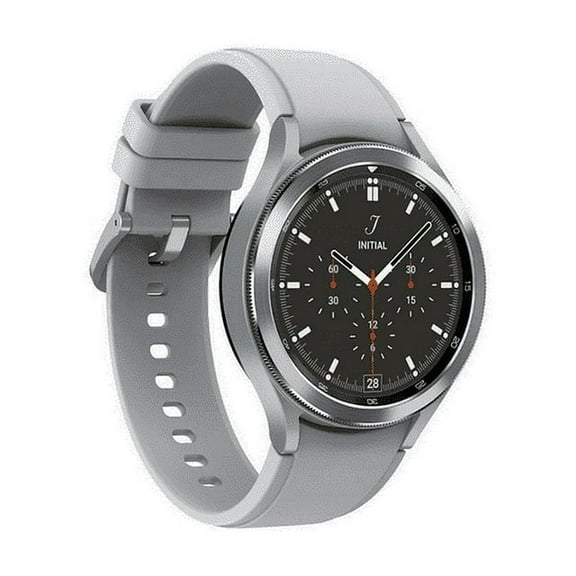 Restored Samsung - Galaxy Watch4 Classic Stainless Steel Smartwatch 46mm LTE - Silver SM-R895UZSAXAA (Refurbished)
