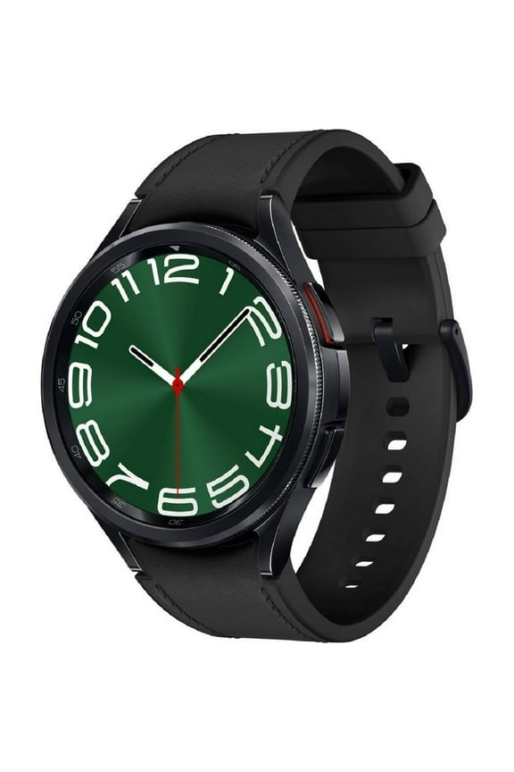 Restored Samsung Galaxy Watch6 Classic Smart Watch, 47mm, Large, Bluetooth, Black (Refurbished)