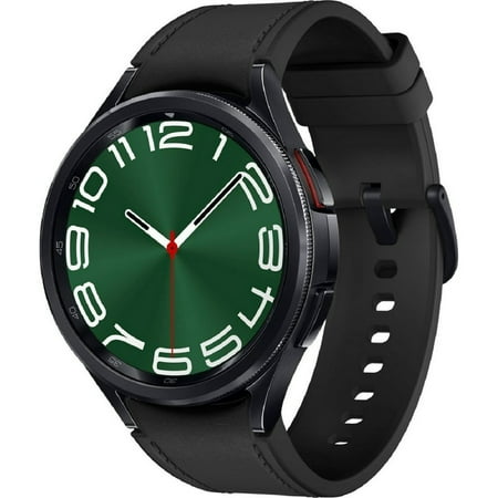 Restored Samsung Galaxy Watch6 Classic Smart Watch 47mm, Large, LTE, Black (Refurbished)