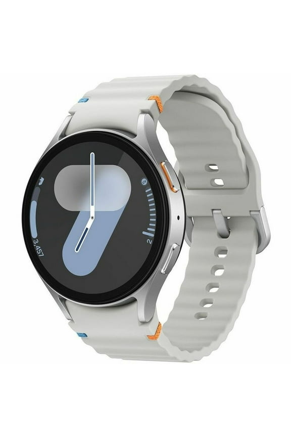 Restored Samsung - Galaxy Watch7 Aluminum Smartwatch 44mm BT - Silver SM-L310NZSAXAA [Refurbished]