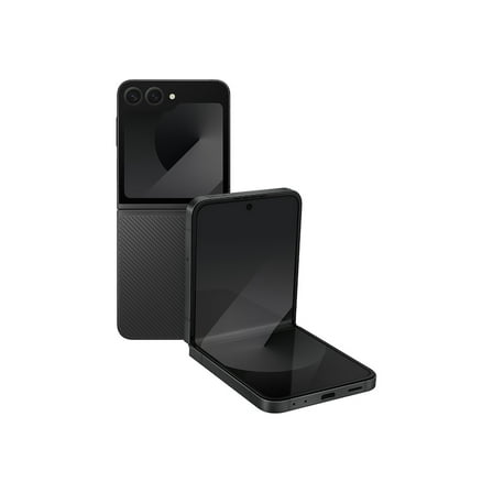 Restored Samsung Galaxy Z Flip 6 5G F741U1 256GB (Factory Unlocked) Crafted Black (Refurbished)
