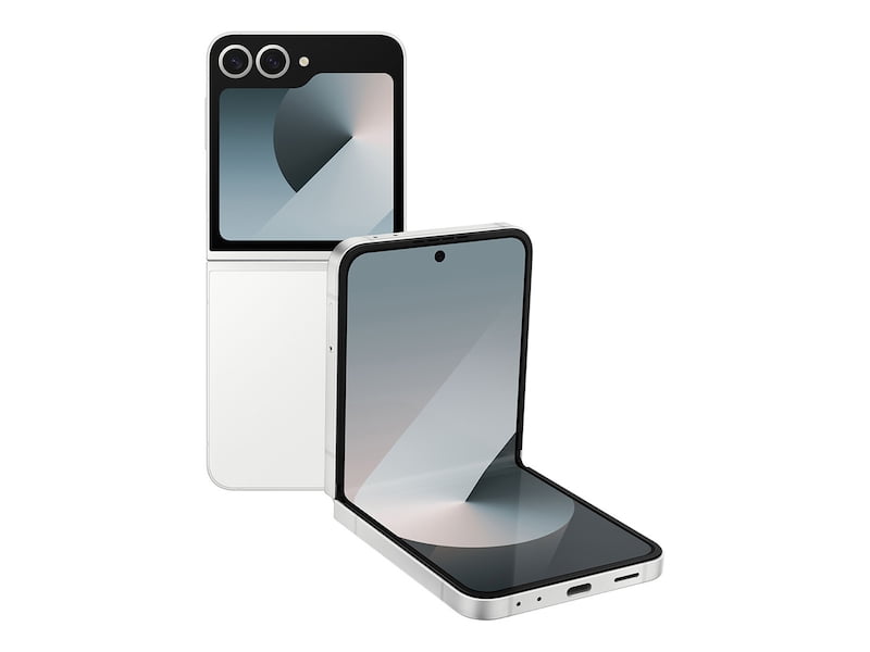 Samsung Galaxy Z Flip 5G in Galaxy Z Series | White - Walmart.com