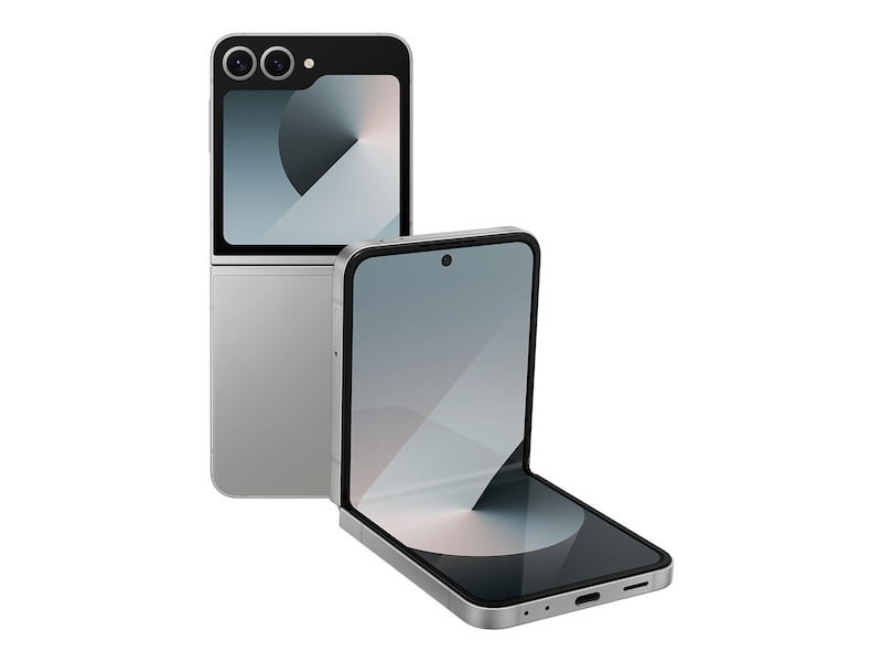 Restored Samsung Galaxy Z Flip6 - Unlocked - 512GB Silver (Refurbished)