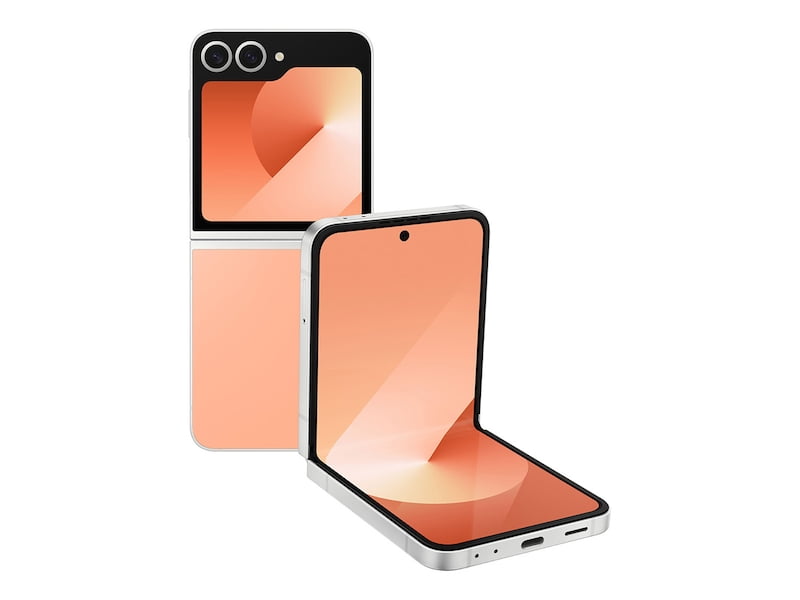 Restored Samsung Galaxy Z Flip 6 5G F741U1 512GB (T-Mobile) Peach (Refurbished)