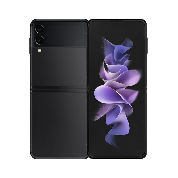 Restored Samsung Galaxy Z Flip3 5G 128GB Fully Unlocked Phantom Black (Refurbished)