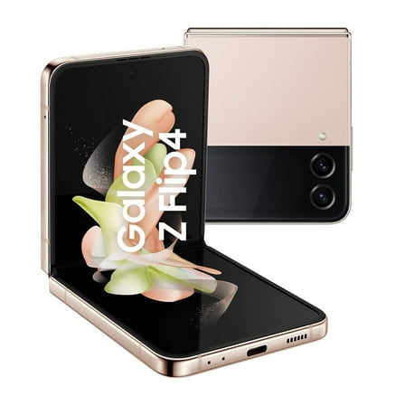 Restored Samsung Galaxy Z Flip4 256GB 6.7" 5G Fully Unlocked, Pink Gold (Refurbished)