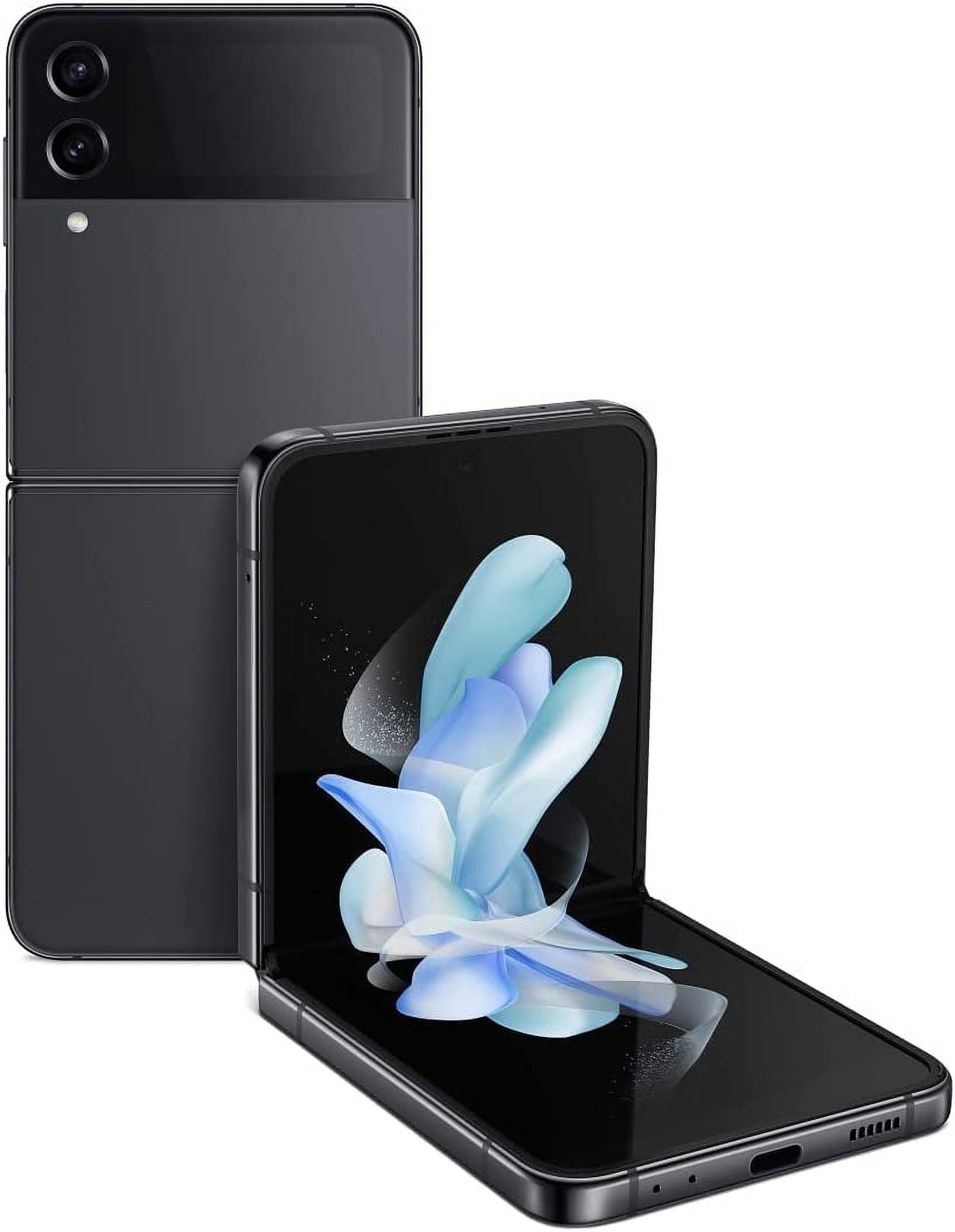 Restored Samsung Galaxy Z Flip4 5G F721U (Fully Unlocked) 256GB