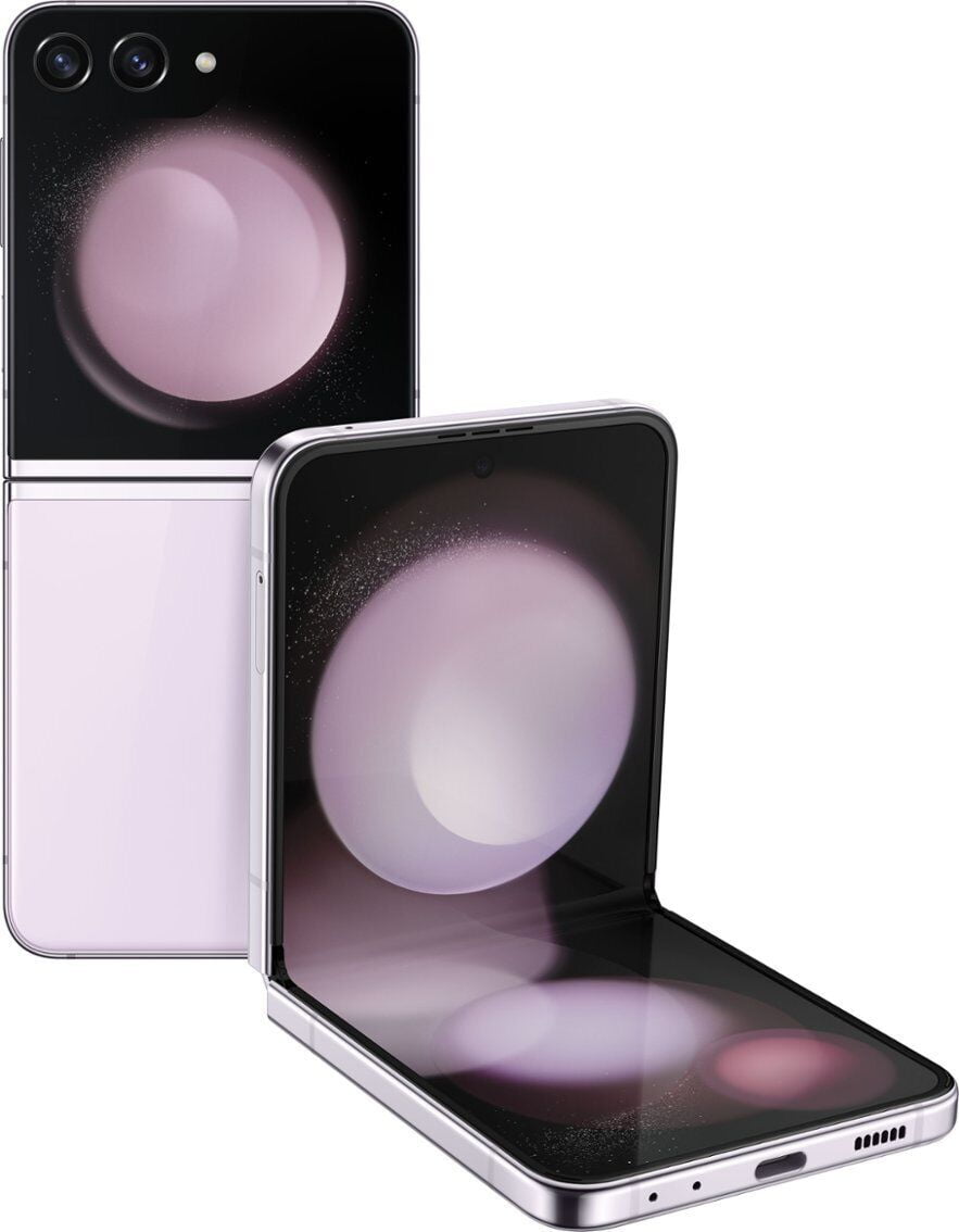 Galaxy Z Flip 5G in Galaxy Z Series | Purple - Walmart.com