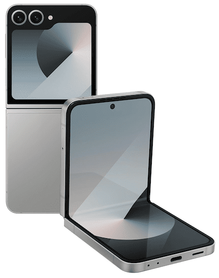 Restored Samsung Galaxy Z Flip6 SM-F741U AT&T Only 256GB Silver Shadow (Refurbished)