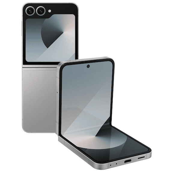 Restored Samsung Galaxy Z Flip6 SM-F741U AT&T Only 256GB Silver Shadow (Refurbished)