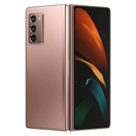 Restored Samsung Galaxy Z Fold2 5G F916U (AT&T Only) 256GB Mystic Bronze (Refurbished)