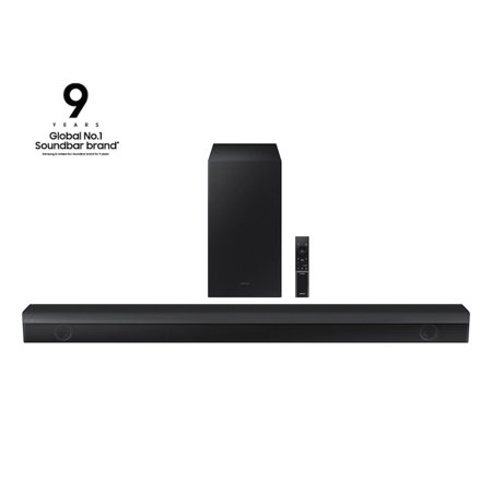 Restored Samsung - HW-B650/ZA 3.1ch Soundbar with Dolby 5.1 / DTS Virtual:X - Black (Refurbished)
