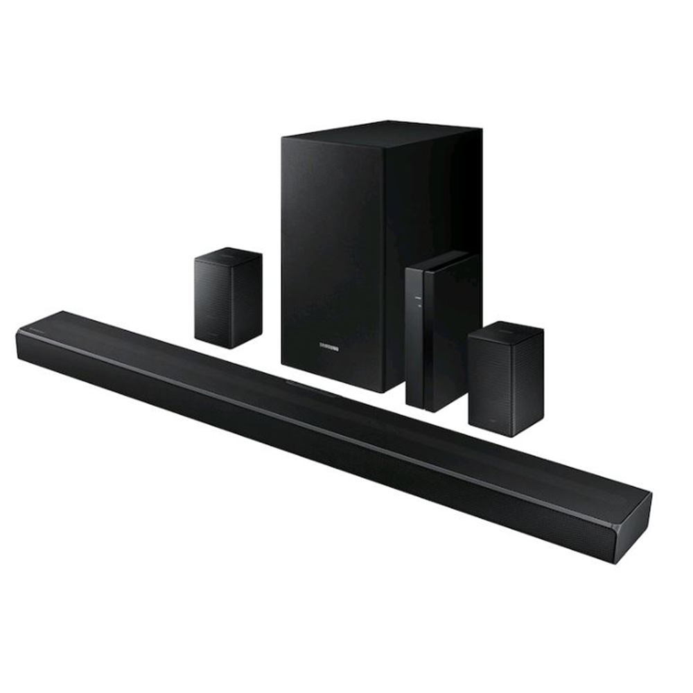 Restored Samsung HW-Q67CT 7.1 Home Theater Sound System with Rear Speakers and Wireless Subwoofer Black (Refurbished) - image 1 of 9