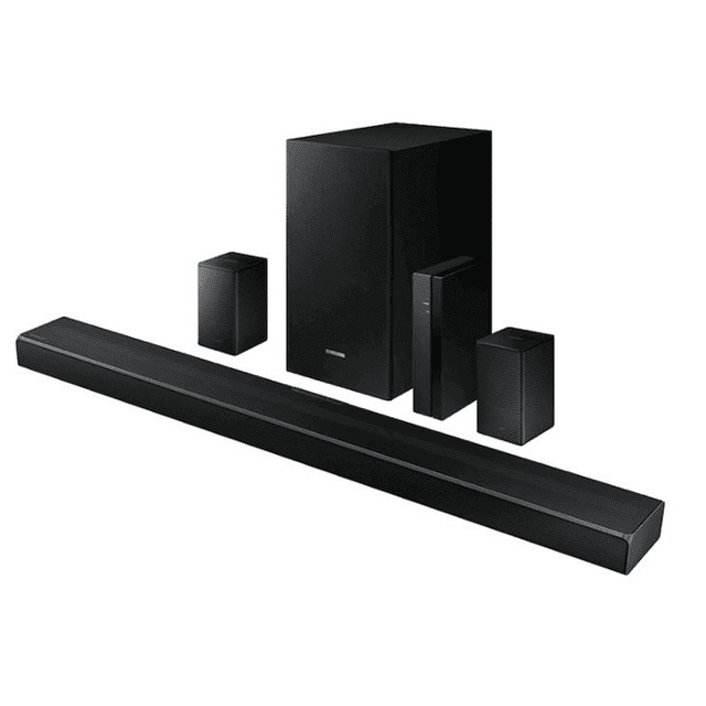 Restored Samsung HW-Q67CT 7.1 Home Theater Sound System with Rear Speakers and Wireless Subwoofer Black (Refurbished)