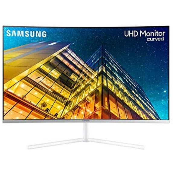 Restored Samsung LU32R591CWNXZA-RB 32" Curved UHD 4K Monitor (Refurbished)
