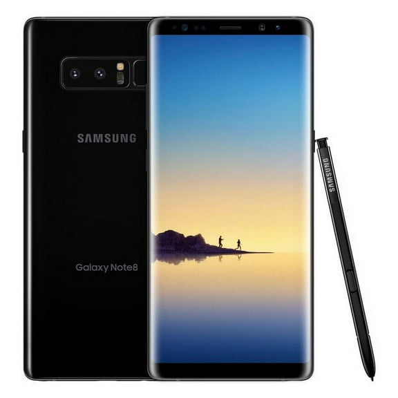 Restored Samsung N950 Galaxy Note 8, 64 GB, Midnight Black - Fully Unlocked - GSM and CDMA compatible (Refurbished)